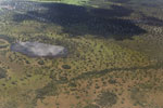 Airplane view of the Pantanal