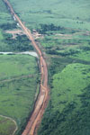 Muddy Amazon road