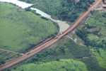 Muddy Amazon road