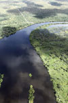 Aerial view of the Rio das Mortes