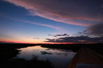 Sunset over the Pantanal