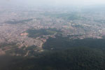 Aerial picture of favelas of Sao Paulo