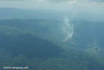 Aerial view of agricultural fire near Corcovado