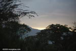 Sunset near Arenal volcano