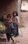 Children in a Luang Namtha village