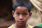 Lao children in a Luang Namtha village