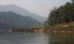 Village along the Nam Ou river