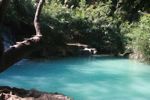 Milky turquoise waters of Tad Kwang Si