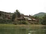 Village on the Nam Tha river